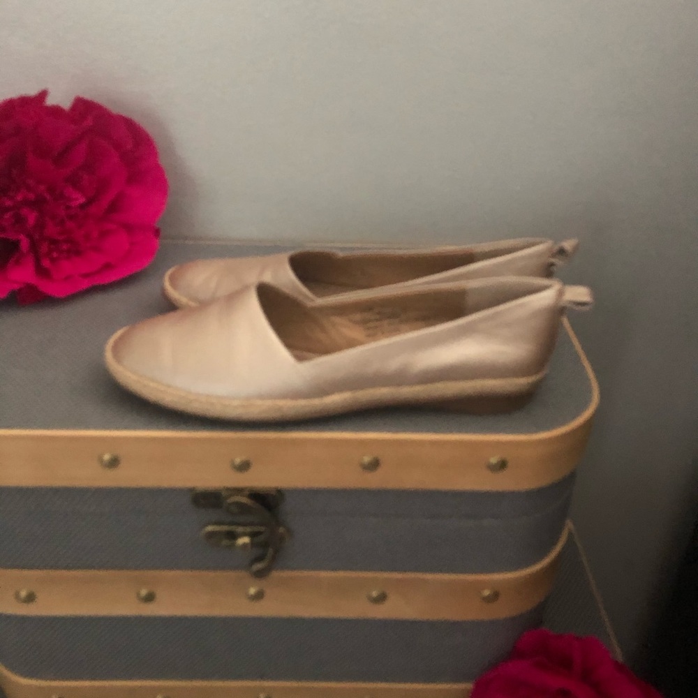 Gold Espadrilles